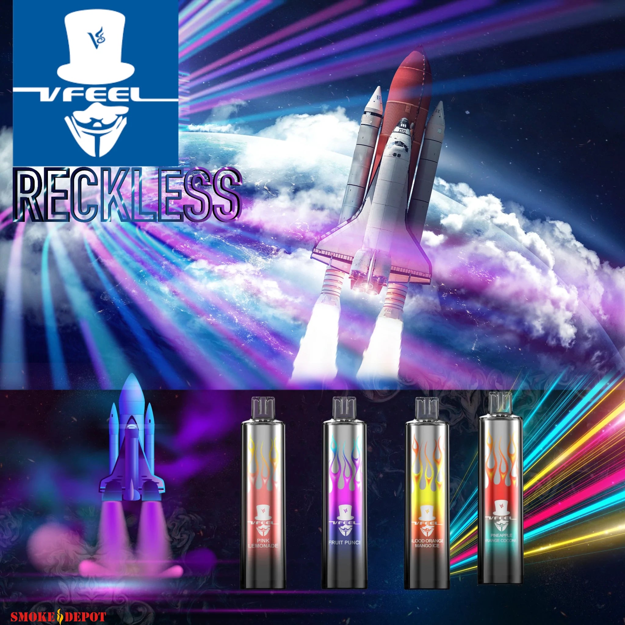 VFEEL Reckless Rechargeable Disposable